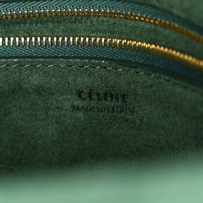 Soft Grained Calfskin Sangle Bucket Bag Amazone