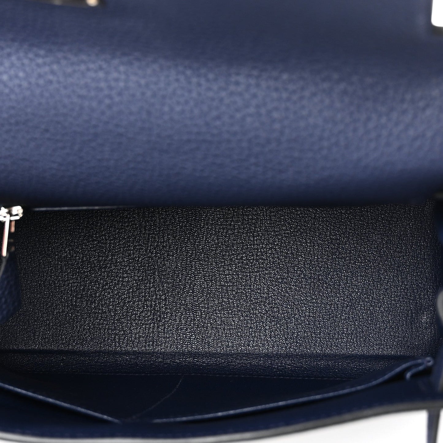 Togo Kelly Retourne 28 Bleu Saphir