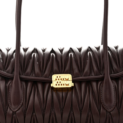 Nappa Matelasse Shoulder Bag Radica