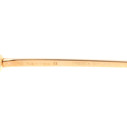 Metal Trinity Sunglasses CT0225SA 002 Gold Silver