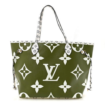 Monogram Giant Neverfull MM Kaki