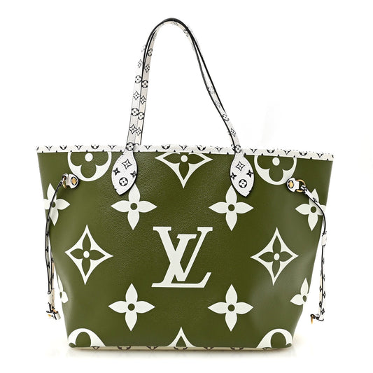 Monogram Giant Neverfull MM Kaki