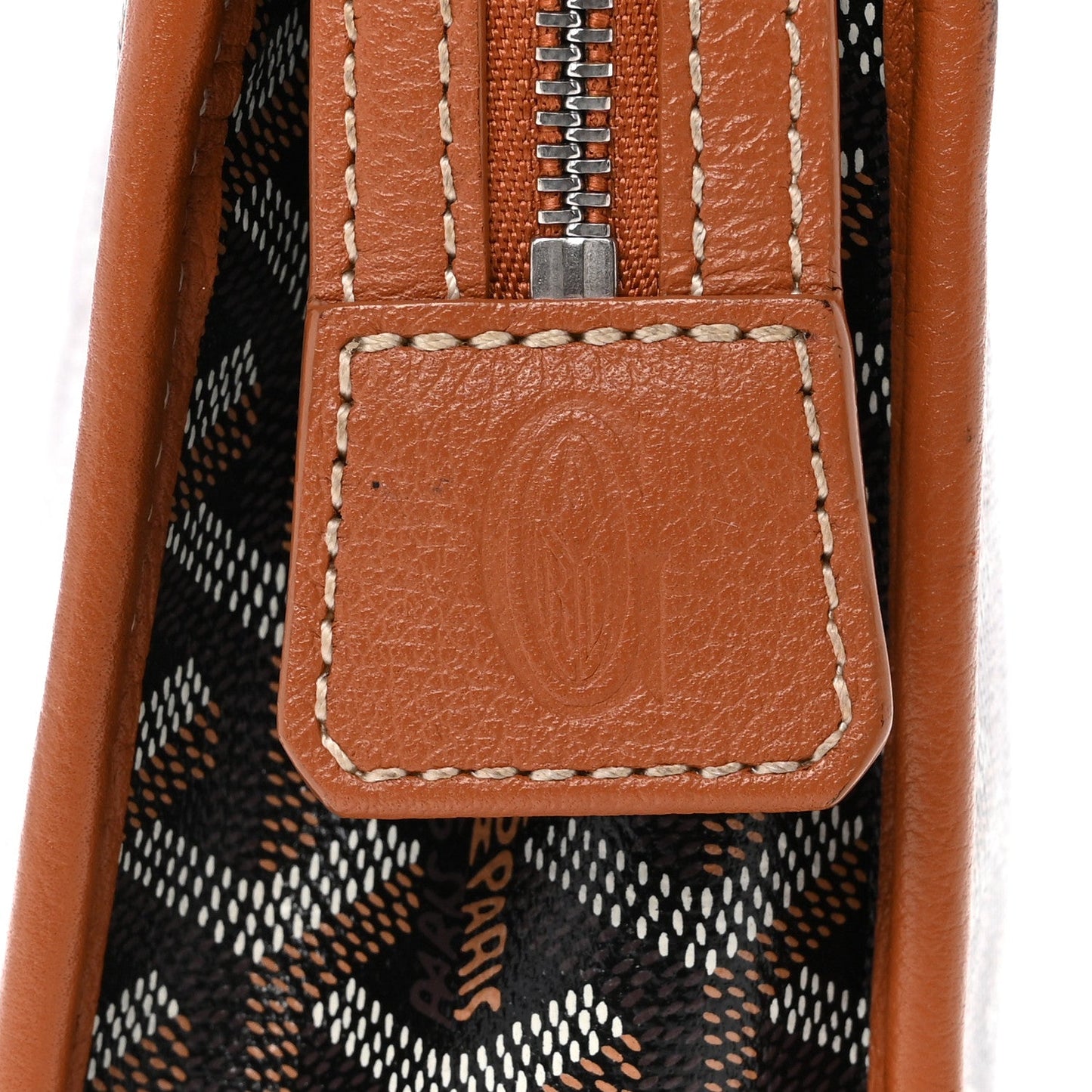 Goyardine Jouvence MM Toiletry Pouch Black Gold