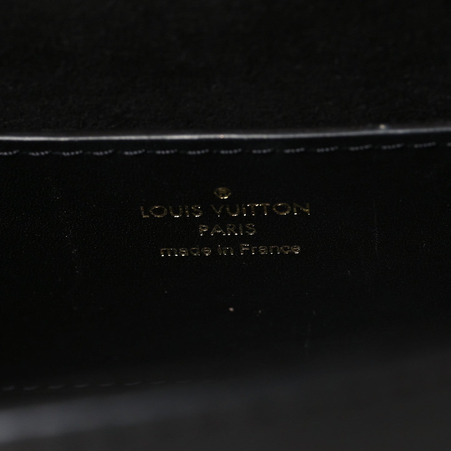Veau Satin Monogram Twist Shoulder Bag MM Black