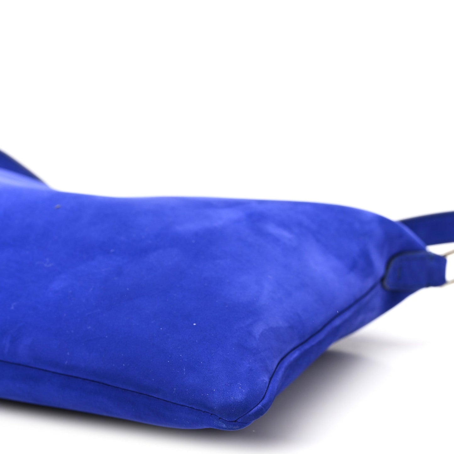 Nubuck Small Morgan Shoulder Bag Cobalt