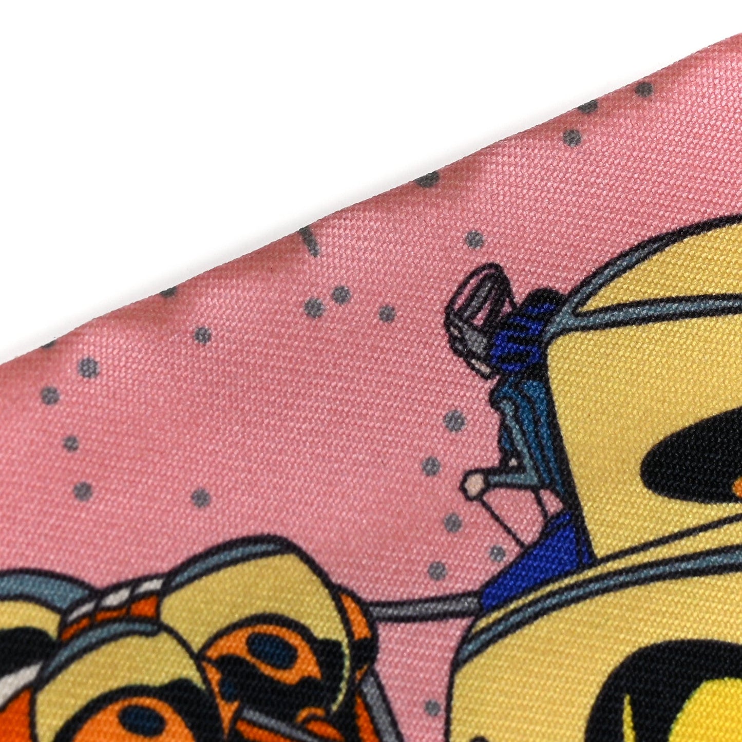 Silk Space Derby Twilly Rose Bleu Jaune