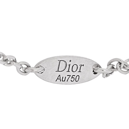 18K White Gold Diamond Mother of Pearl Rose Des Vents Bracelet