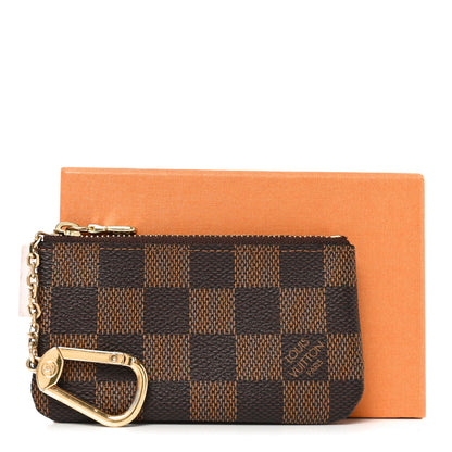 Damier Ebene Key Pouch