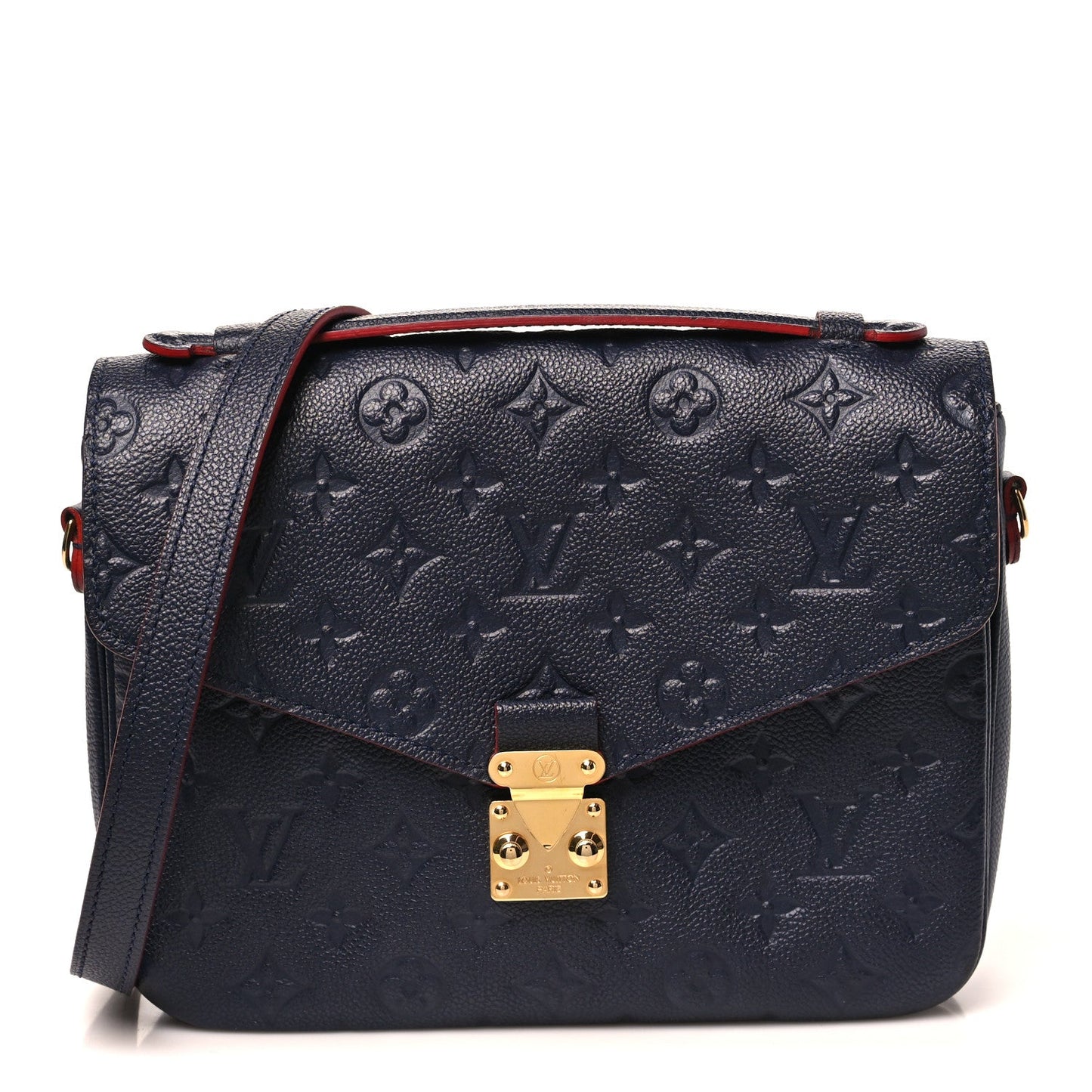 Empreinte Pochette Metis Marine Rouge