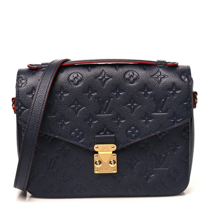 Empreinte Pochette Metis Marine Rouge