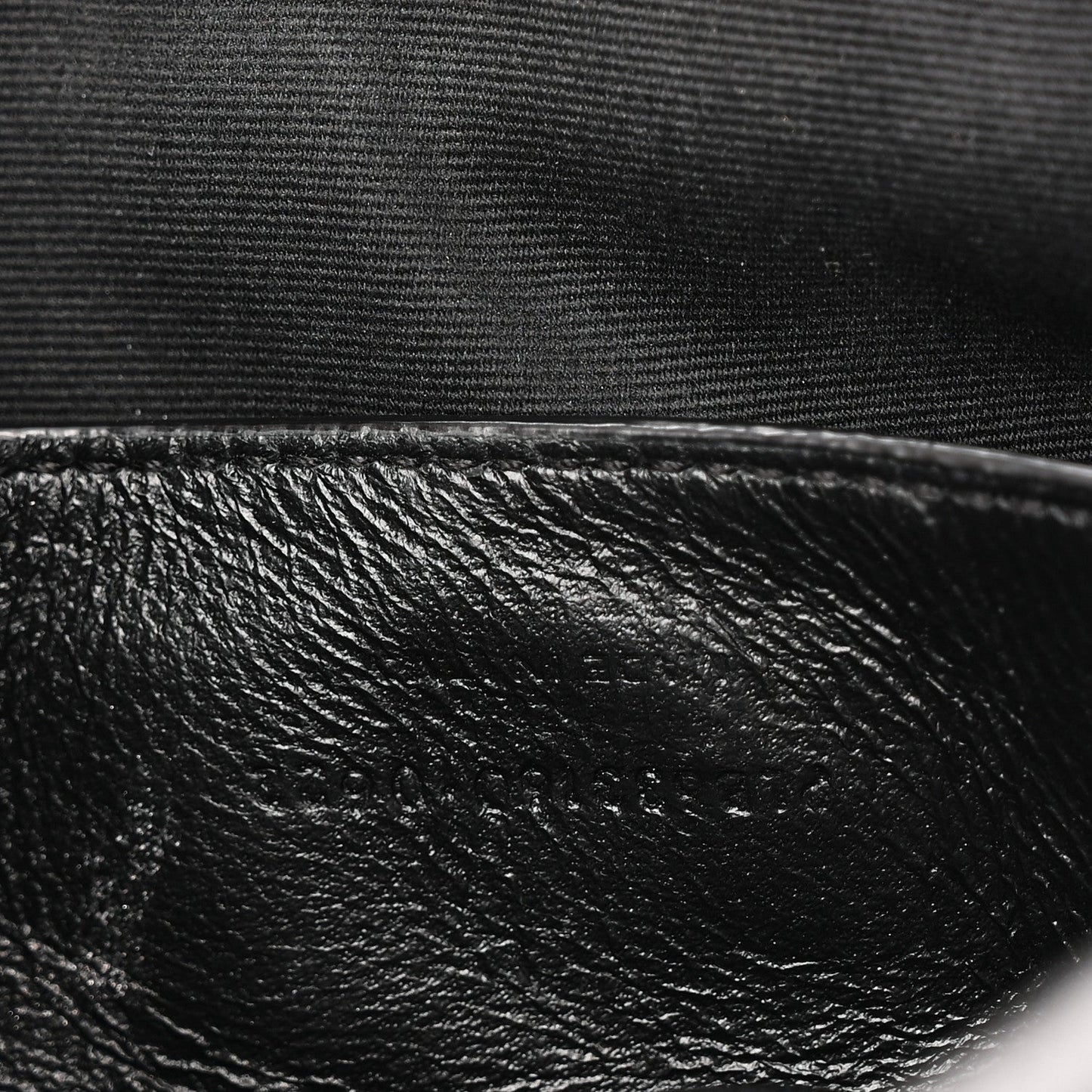 Lambskin Matelasse Monogram Baby Niki Chain Satchel Black