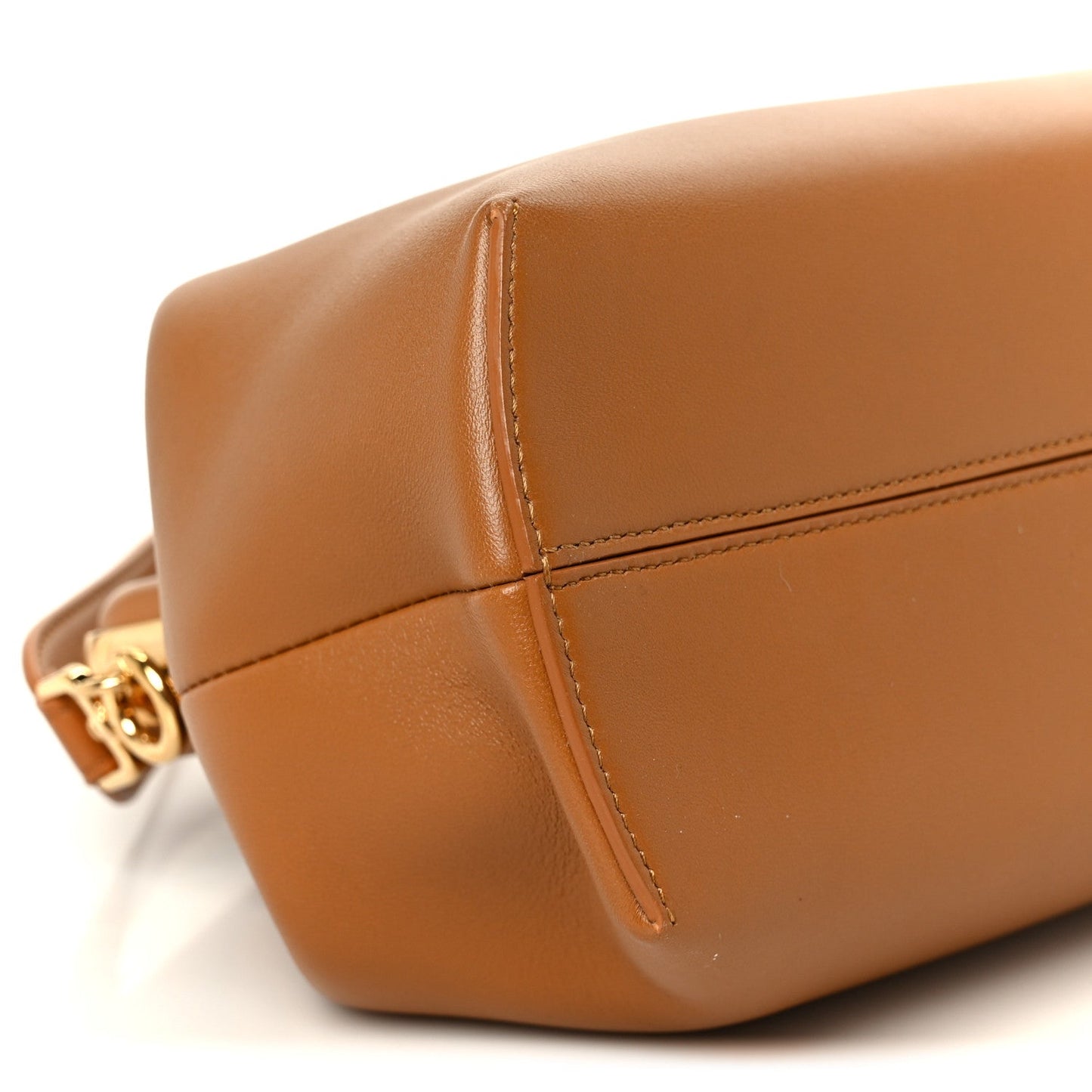 Shiny Nappa Medium Fendi First Caramello