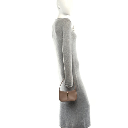 Smooth Calfskin Le 5 A 7 Mini Hobo Rosy Sand