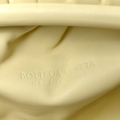 Smooth Butter Calf The Pouch Oversized Clutch Ice Cream