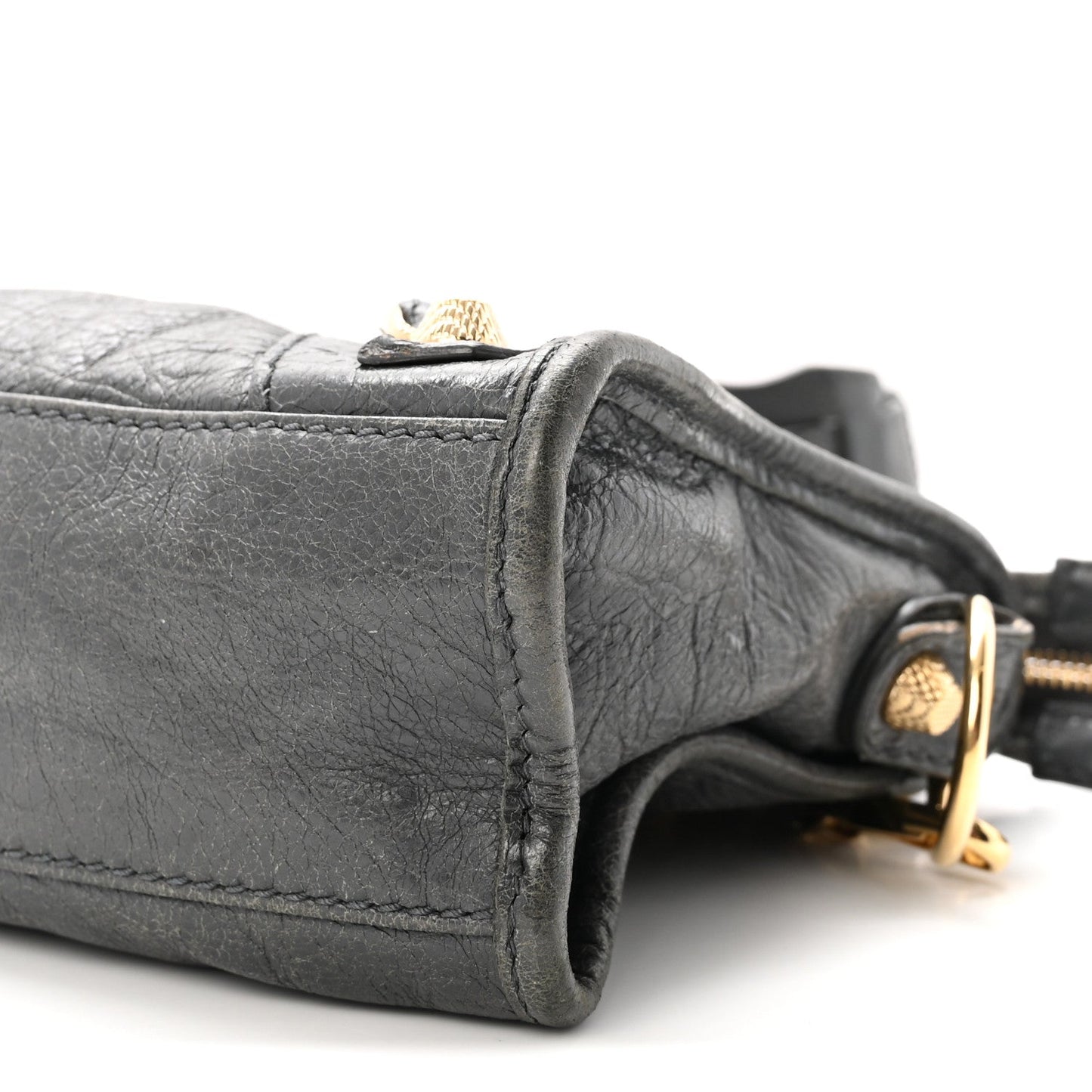 Agneau Giant 12 Gold Hardware Mini City Gris Tarmac