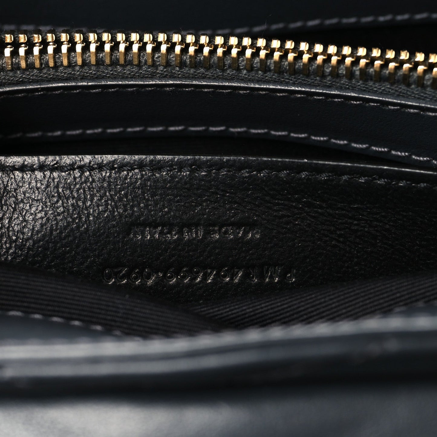 Calfskin Y Quilted Monogram Small Loulou Chain Satchel Dark Smog