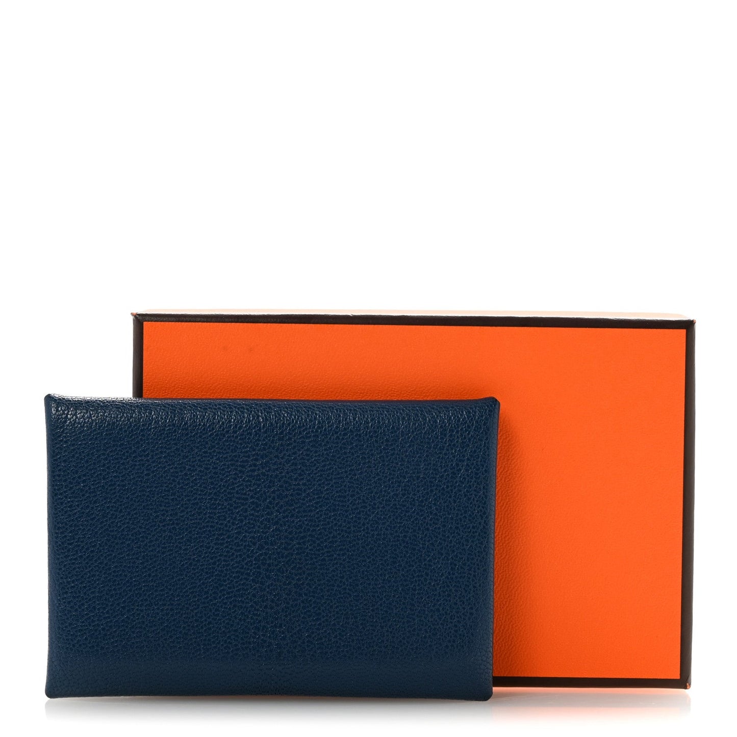 Chevre Chamkila Calvi Card Case Deep Bleu