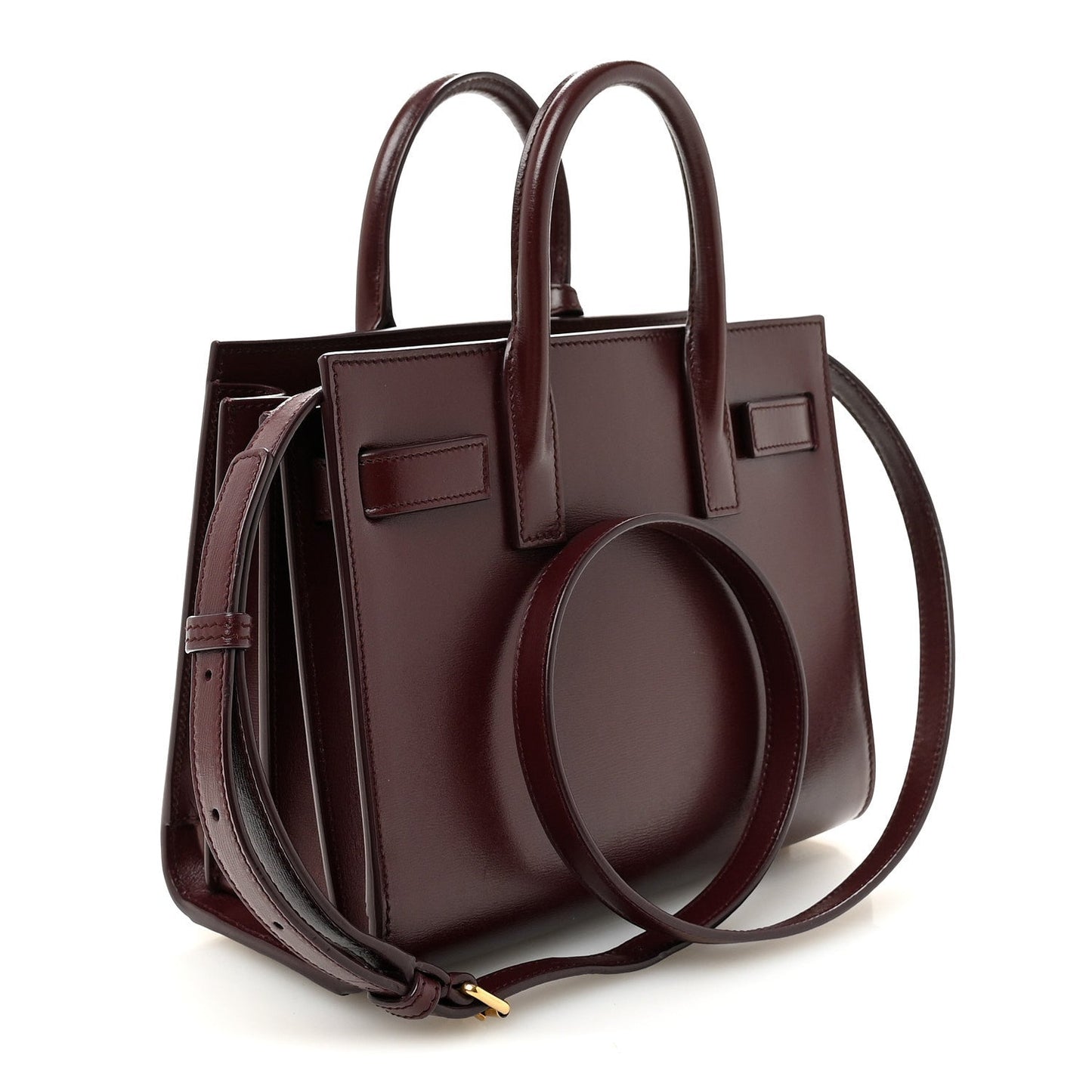 Calfskin Nano Supple Sac De Jour Red Velvet