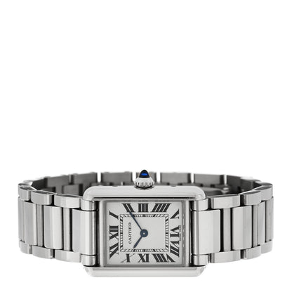 Stainless Steel 22mm Tank Must Quartz Watch
