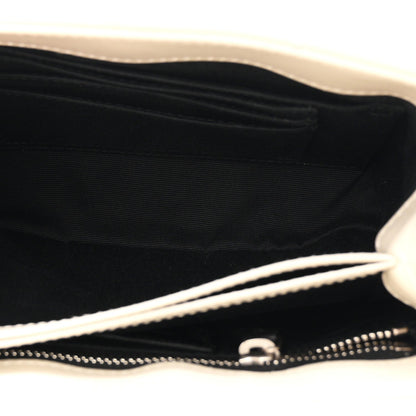 Calfskin Y Quilted Monogram Toy Loulou Satchel Ivory
