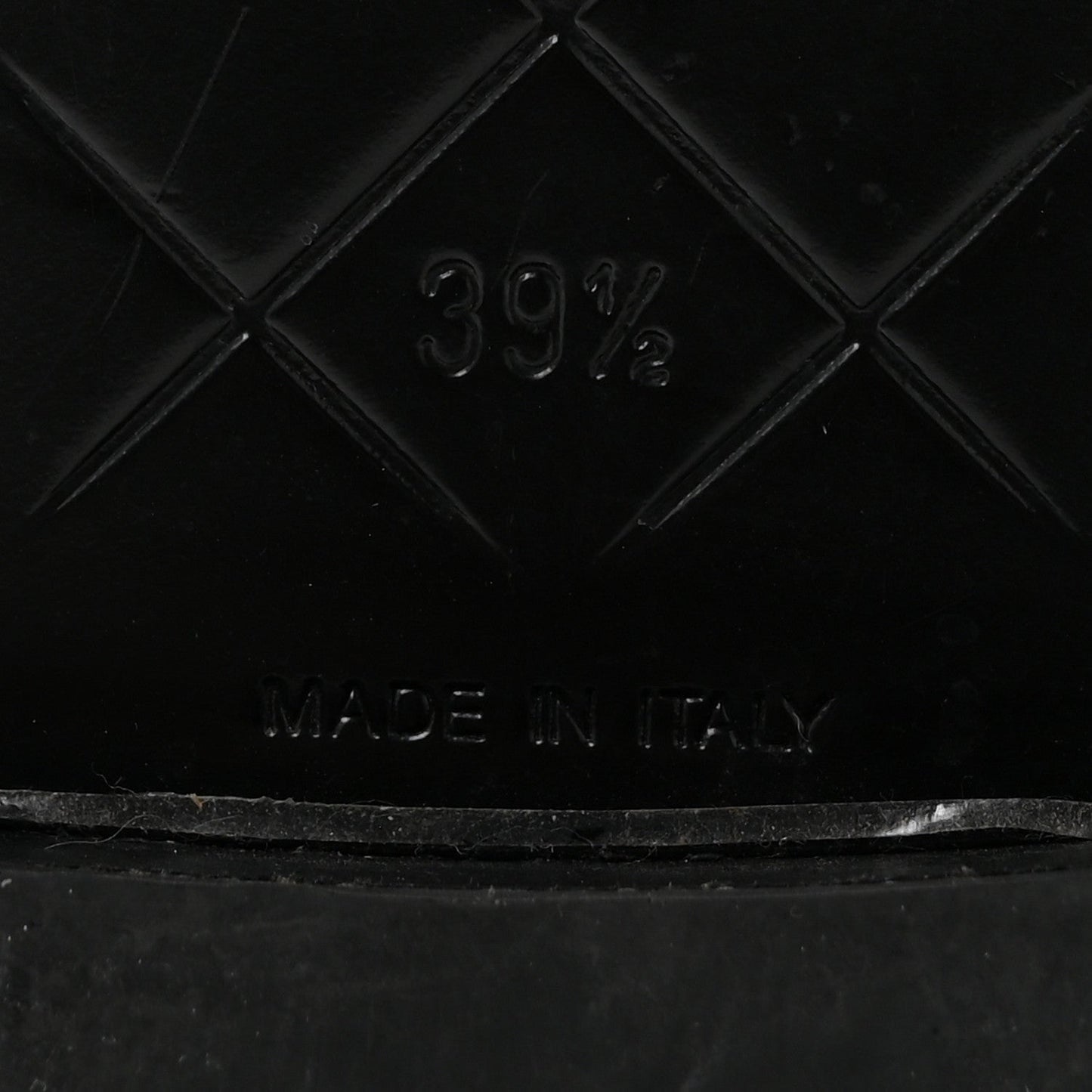 Lambskin Quilted CC Turnlock Mules 39.5 Black