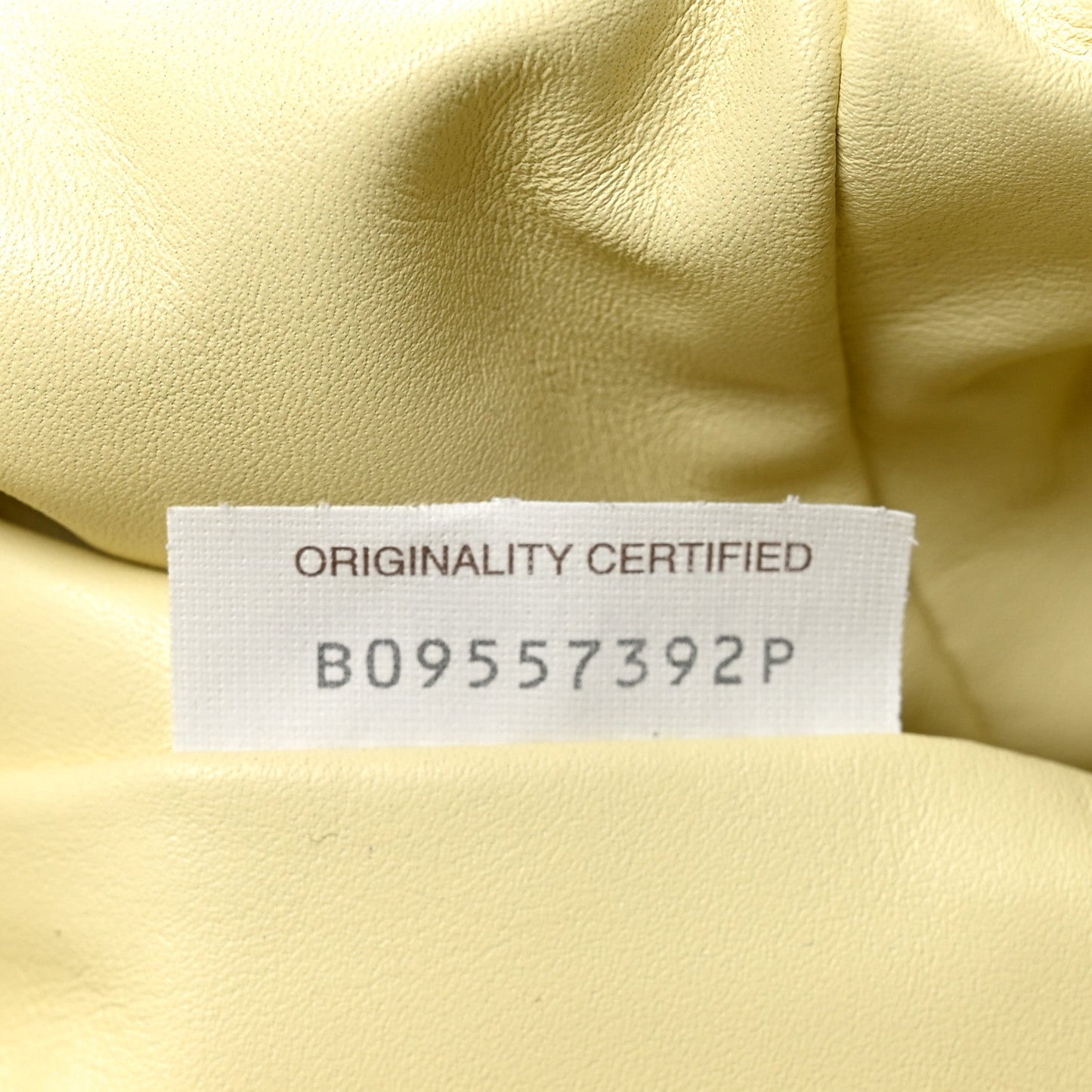 Smooth Butter Calf The Pouch Oversized Clutch Ice Cream