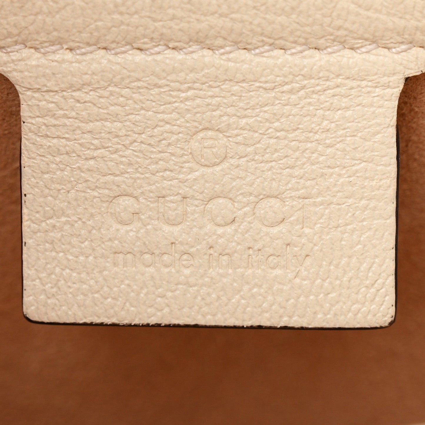 GG Supreme Monogram Calfskin Small Padlock Messenger Shoulder Bag Beige Mystic White Sun Oil