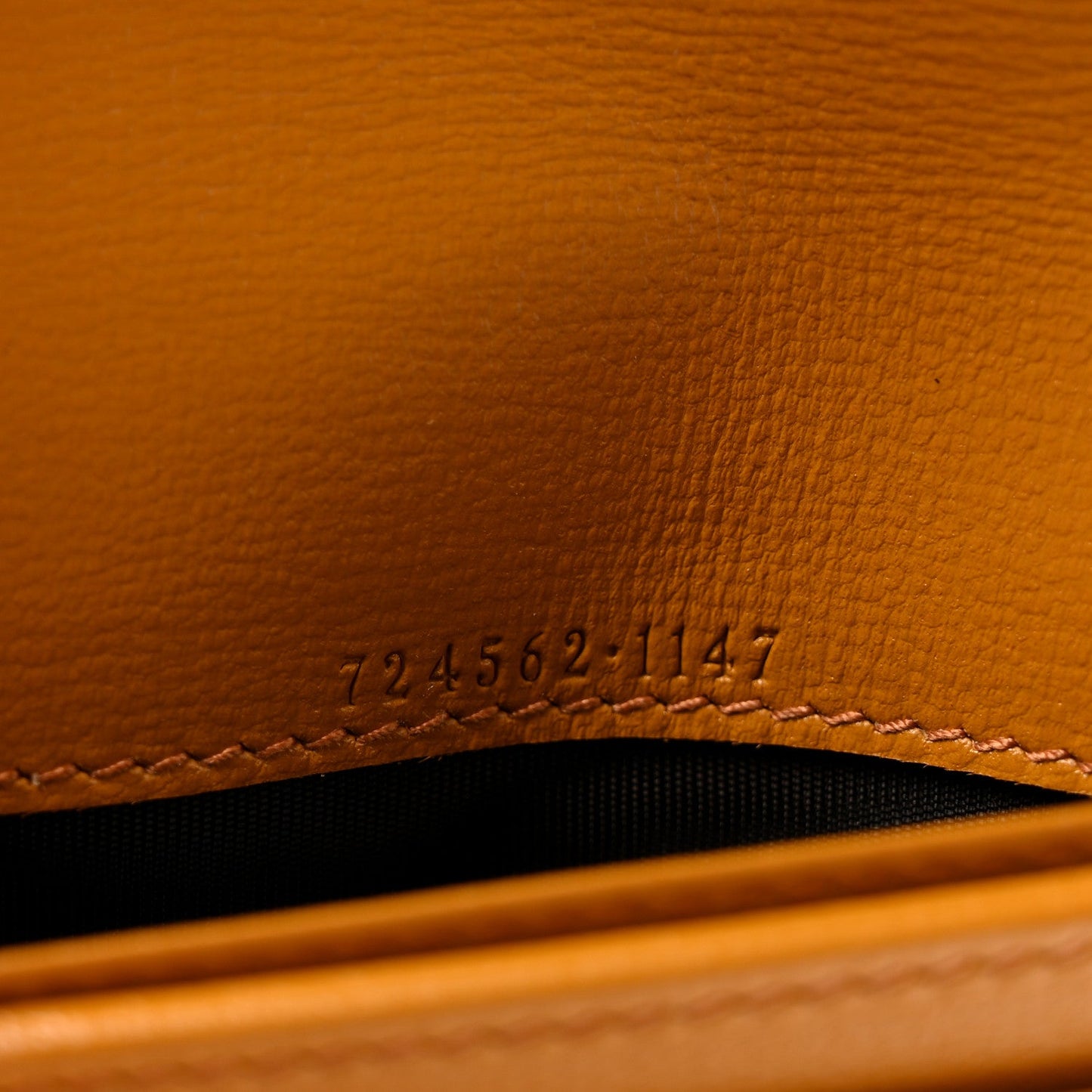 GG Supreme Monogram Textured Calfskin Retro Interlocking G Passport Case Beige Yellow