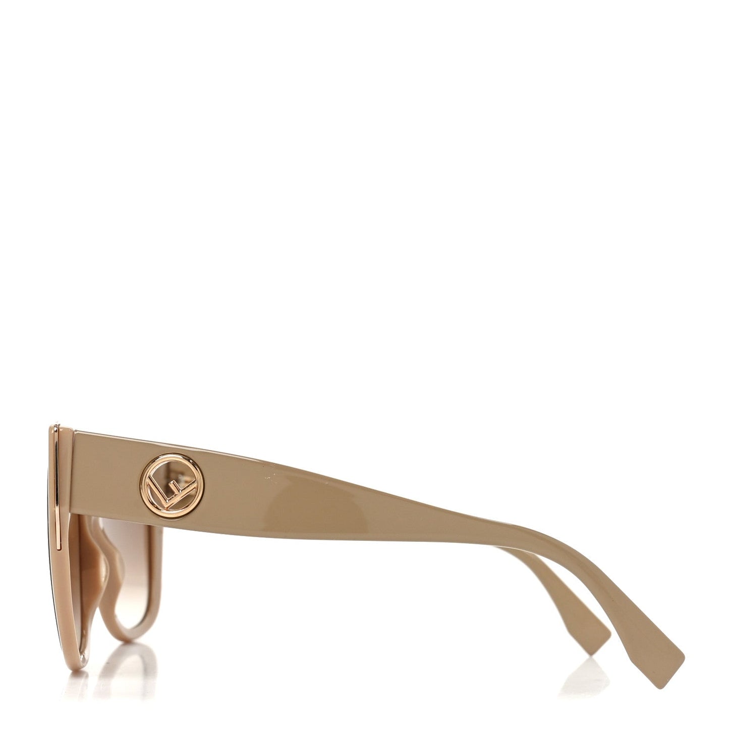 Acetate F is Fendi Sunglasses FF 0359/G/S Beige