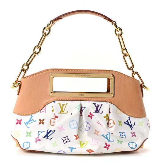 Monogram Multicolor Judy PM White