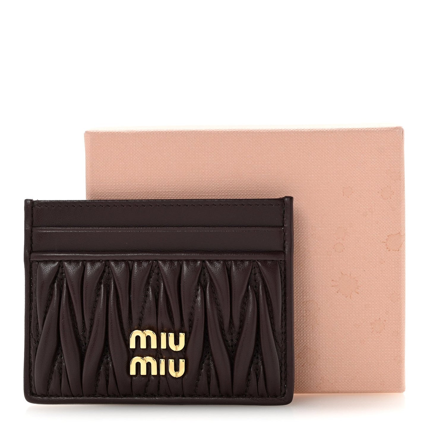 Nappa Matelasse Card Holder Radica