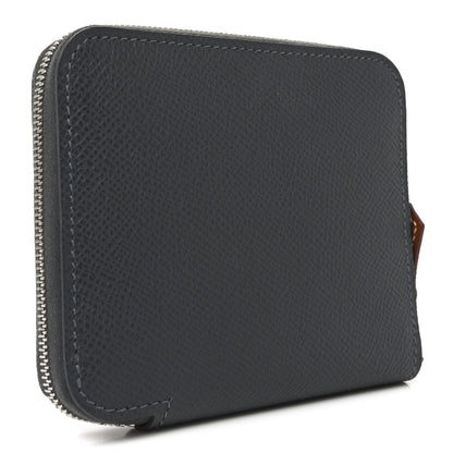 Epsom Silk'In Compact Wallet Ardoise Brume