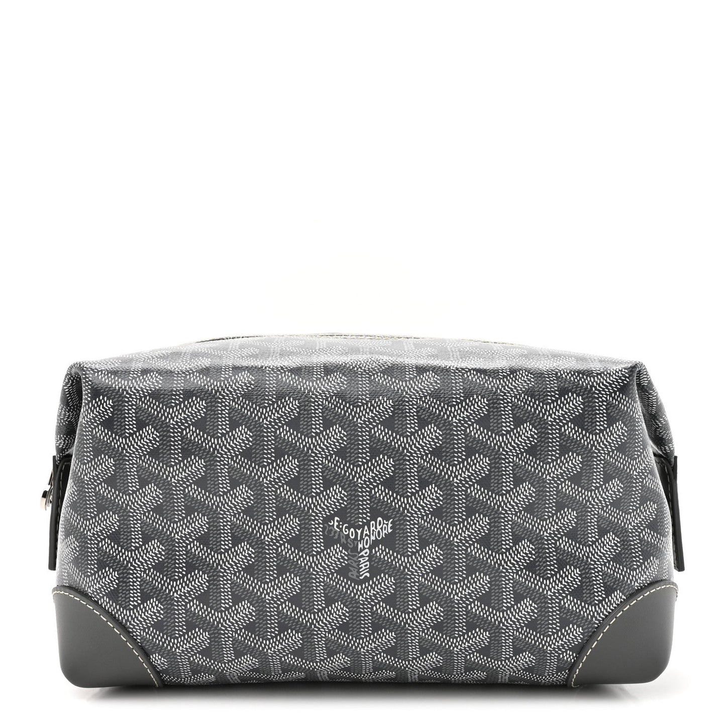 Goyardine Boeing 25 Trousse de Toilette Grey