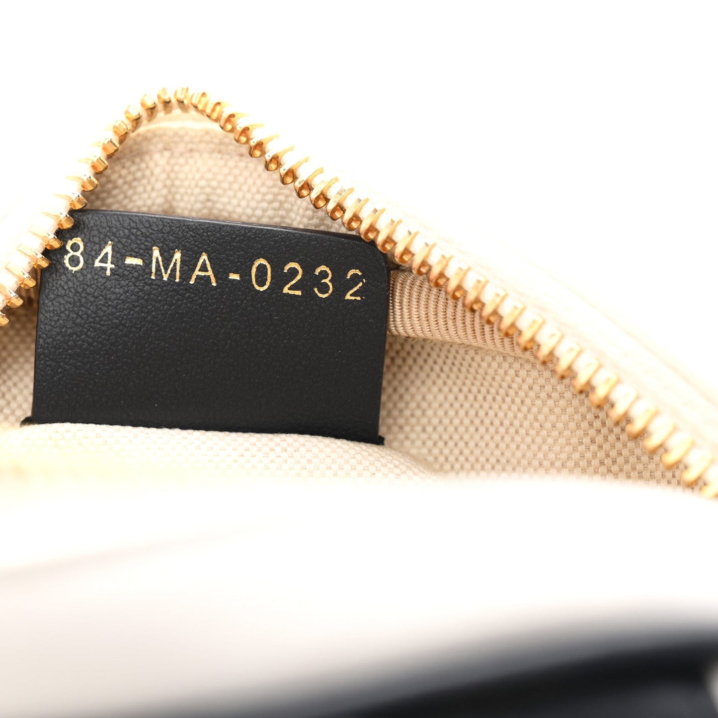 Calfskin Micro Dior Vibe Zip Bowling Bag White