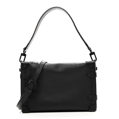 Calfskin Side Trunk MM Black