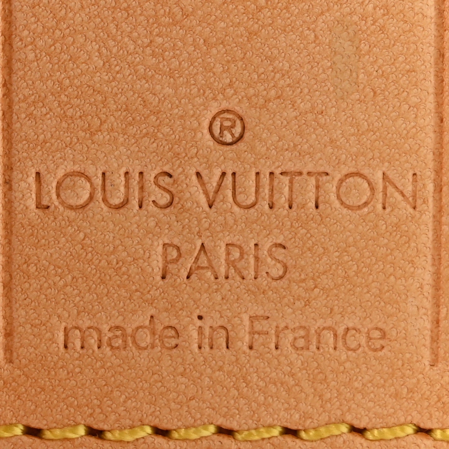 Vachetta Luggage Tag