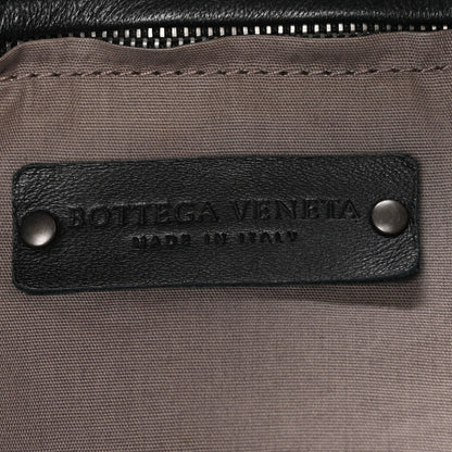 Nappa Intrecciato Medium Roma Tote Black