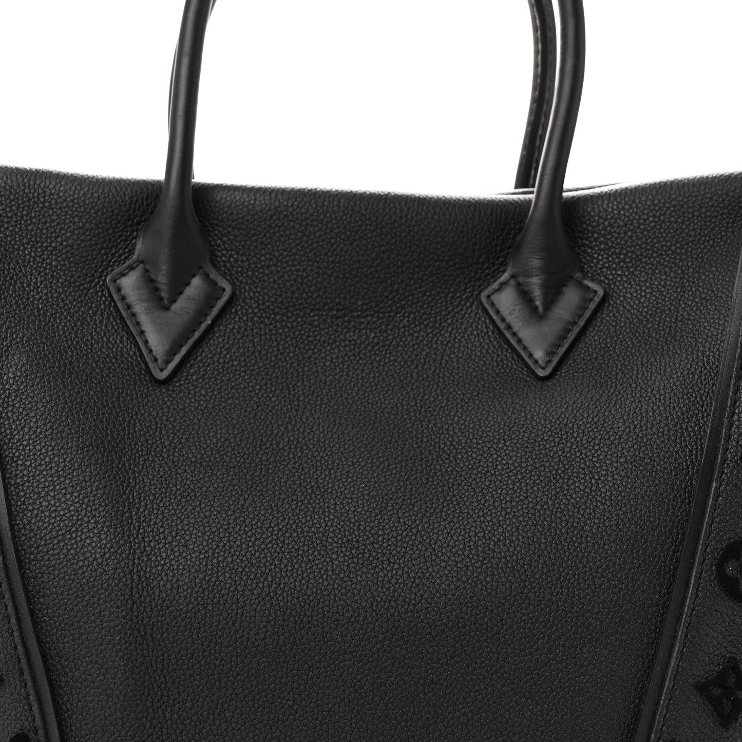 Veau Cachemire Tote W PM Black