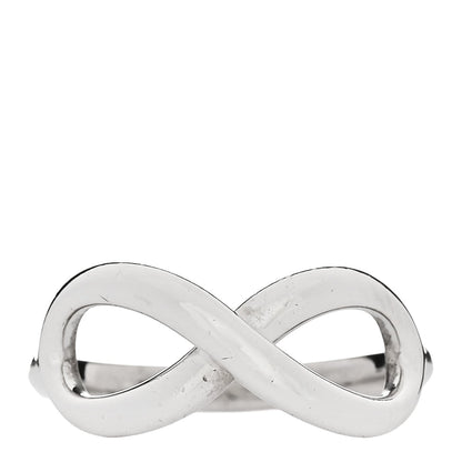 Sterling Silver Infinity Ring 46 3.75
