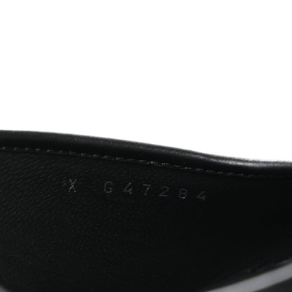 Pony Hair Lambskin Patent Calfskin Cap Toe Mules 38.5 Black White Green
