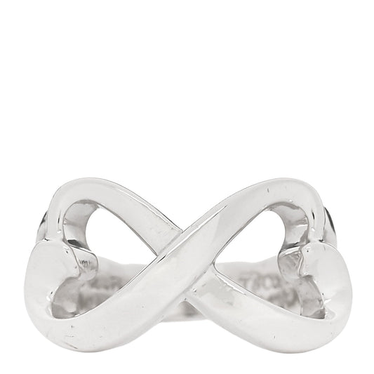 Sterling Silver Paloma Picasso Double Loving Heart Ring 49 5
