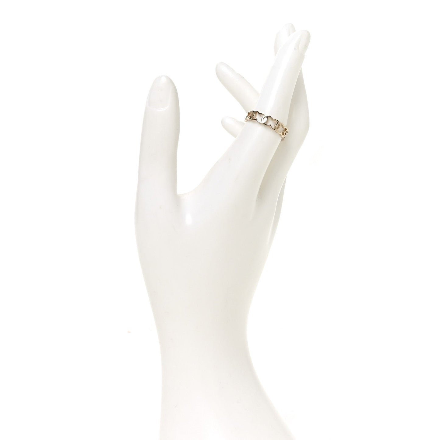 Metal CC Ring 54 7 Gold