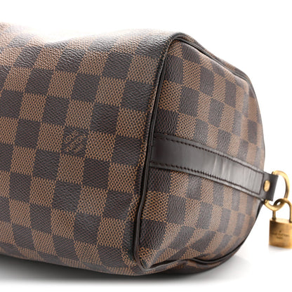 Damier Ebene Speedy Bandouliere 25