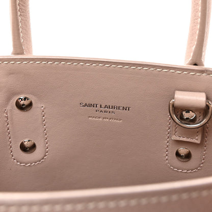 Grained Calfskin Nano Sac De Jour Antique Rose