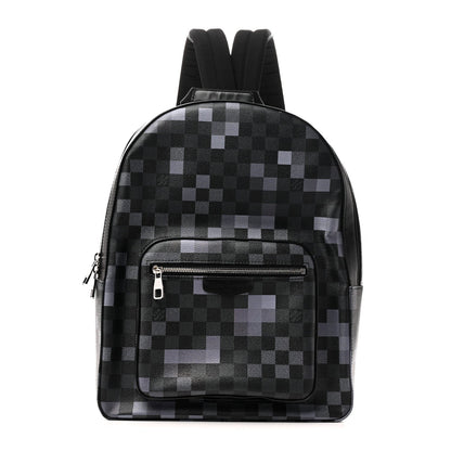 Damier Graphite Pixel Josh Backpack Gris