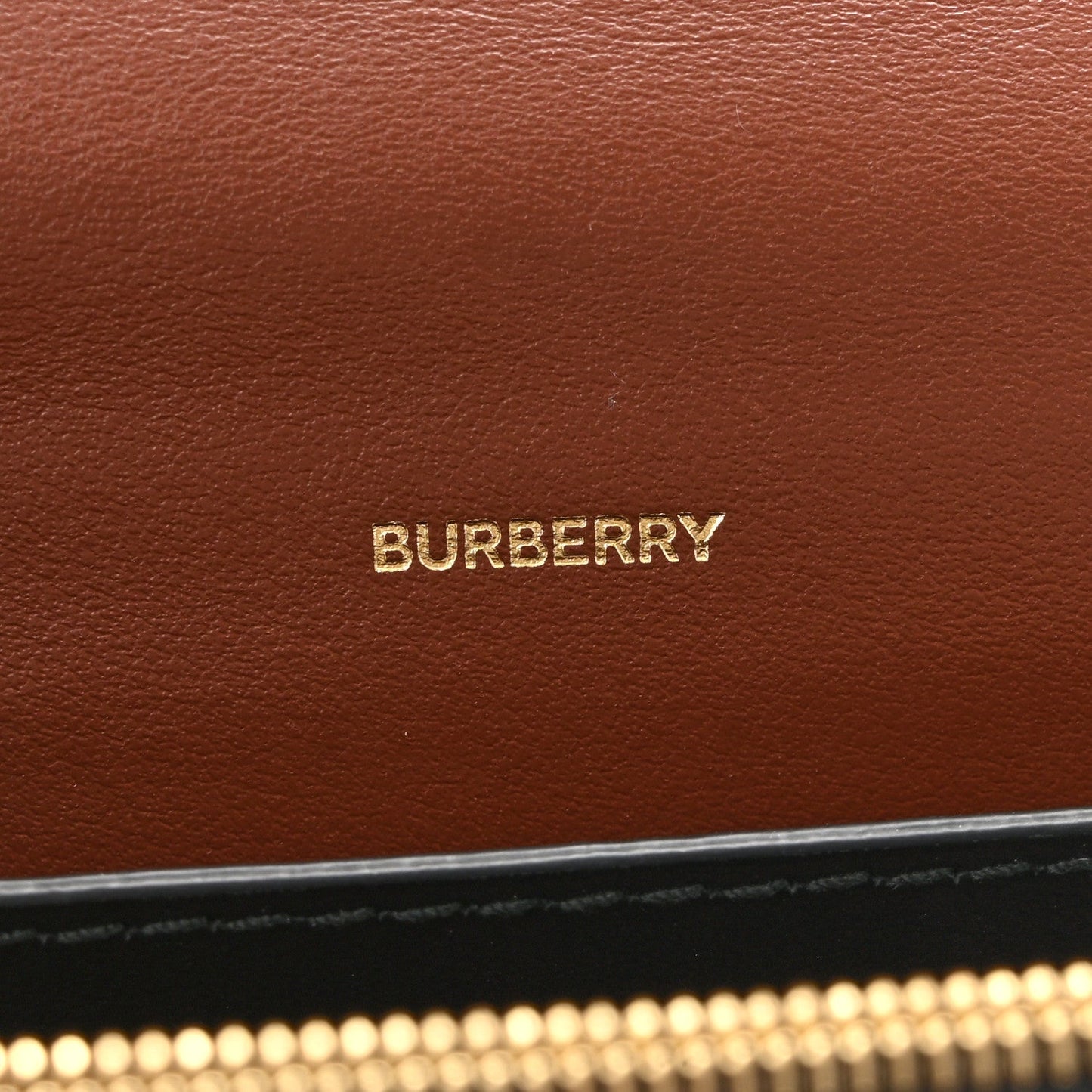 E-Canvas Monogram Stripe Hackberry Crossbody Bag Bridle Brown