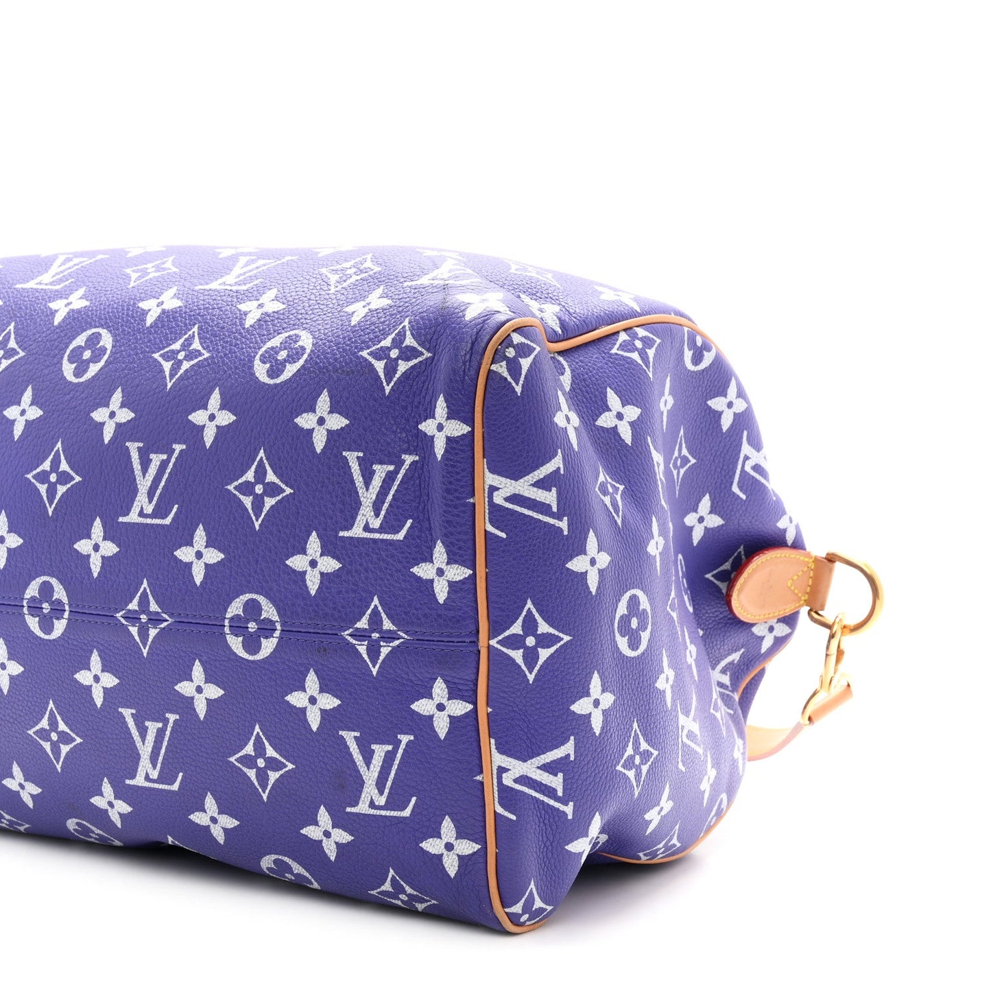 Calfskin Monogram Speedy P9 Bandouliere 40 Amethyst