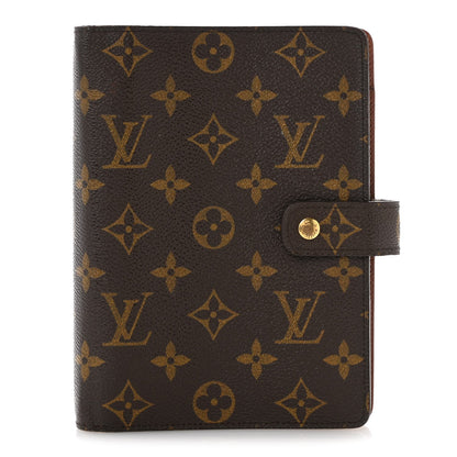 Monogram Medium Ring Agenda Cover