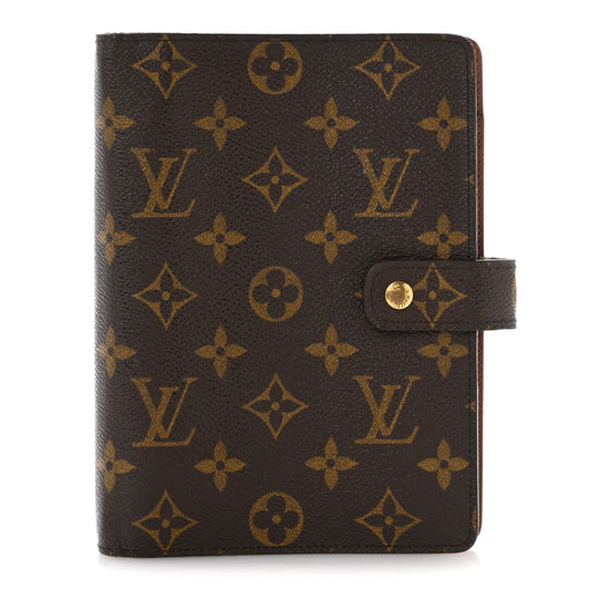 Monogram Medium Ring Agenda Cover