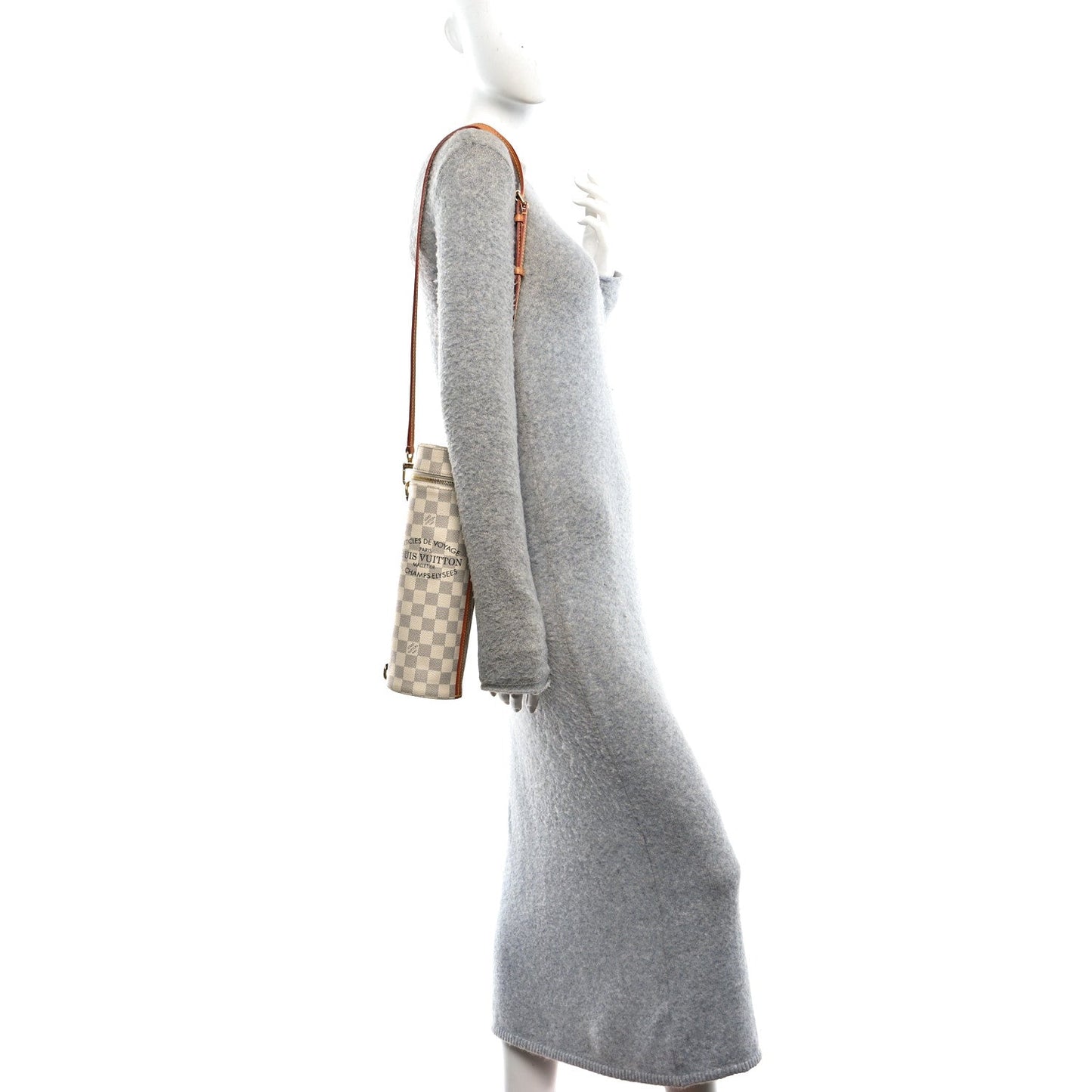 Damier Azur Bottle Holder